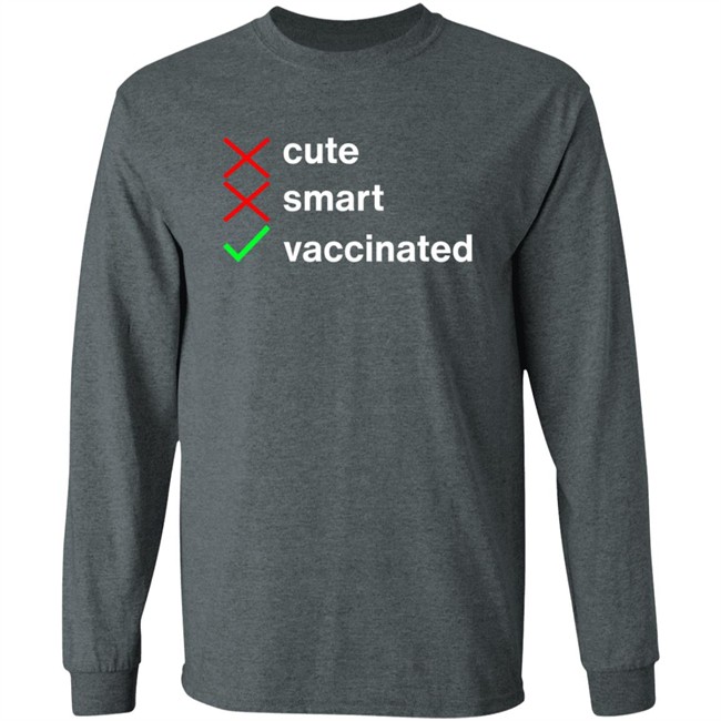 Zach Heltzel Cute Smart Vaccinated Tee Shirt Zach Heltzel Cute Smart Vaccinated Tee Shirt
