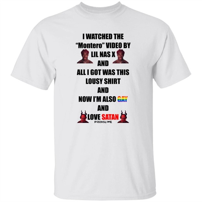 Limited Edition Lil Nas X The Lousy Montero Shirt