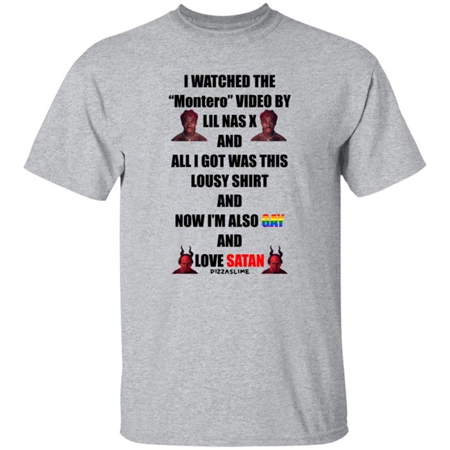 Limited Edition Lil Nas X The Lousy Montero Shirt Limited Edition Lil Nas X The Lousy Montero Shirt