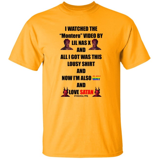 Limited Edition Lil Nas X The Lousy Montero Shirt Limited Edition Lil Nas X The Lousy Montero Shirt