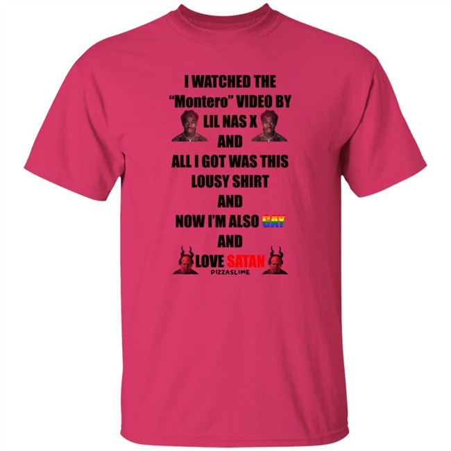 Limited Edition Lil Nas X The Lousy Montero Shirt Limited Edition Lil Nas X The Lousy Montero Shirt