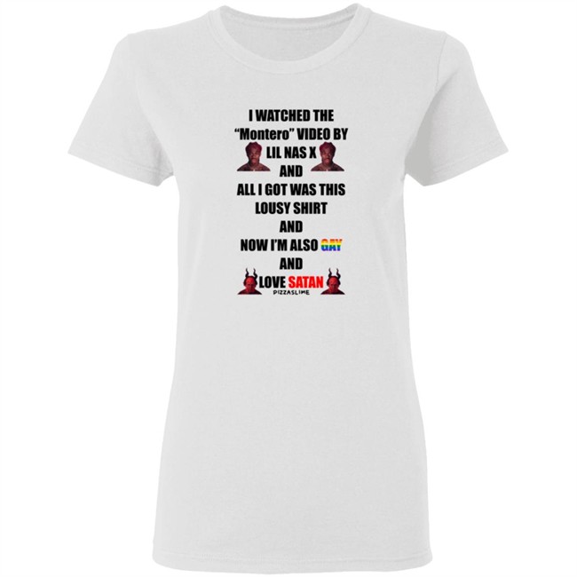 Limited Edition Lil Nas X The Lousy Montero Shirt Limited Edition Lil Nas X The Lousy Montero Shirt