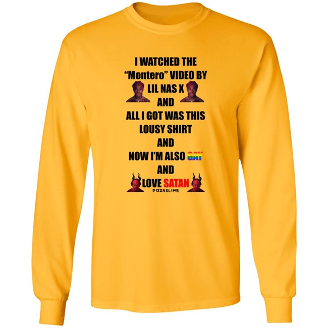 Limited Edition Lil Nas X The Lousy Montero Shirt Limited Edition Lil Nas X The Lousy Montero Shirt