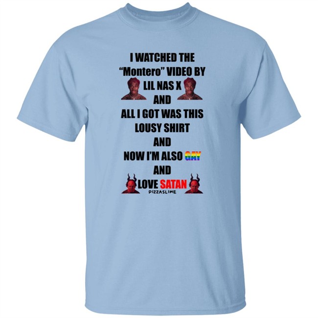Limited Edition Lil Nas X The Lousy Montero Shirt Limited Edition Lil Nas X The Lousy Montero Shirt