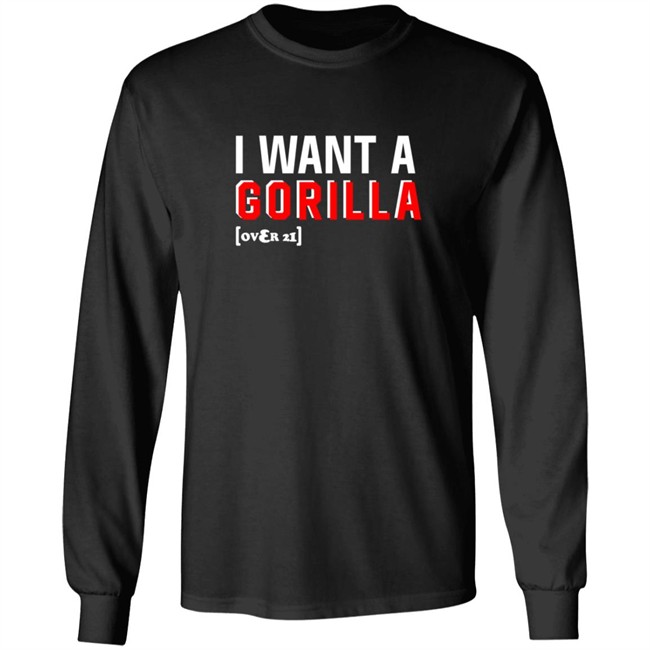 Snooki Nicole Polizzi I Want A Gorilla Over 21 Shirt Snooki Nicole Polizzi I Want A Gorilla Over 21 Shirt