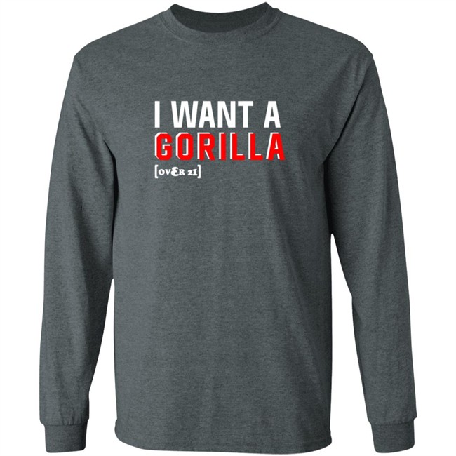 Snooki Nicole Polizzi I Want A Gorilla Over 21 Shirt Snooki Nicole Polizzi I Want A Gorilla Over 21 Shirt