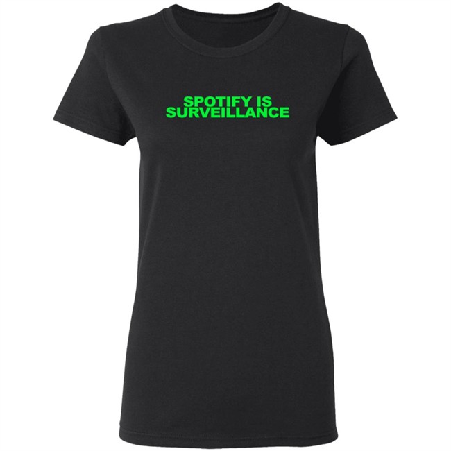 Spotify is Surveillance Shirt Spotify is Surveillance Shirt