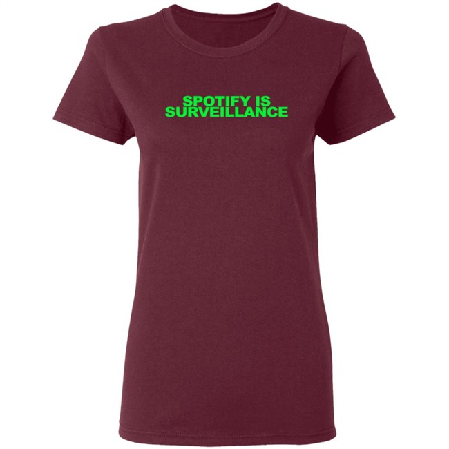Spotify is Surveillance Shirt Spotify is Surveillance Shirt