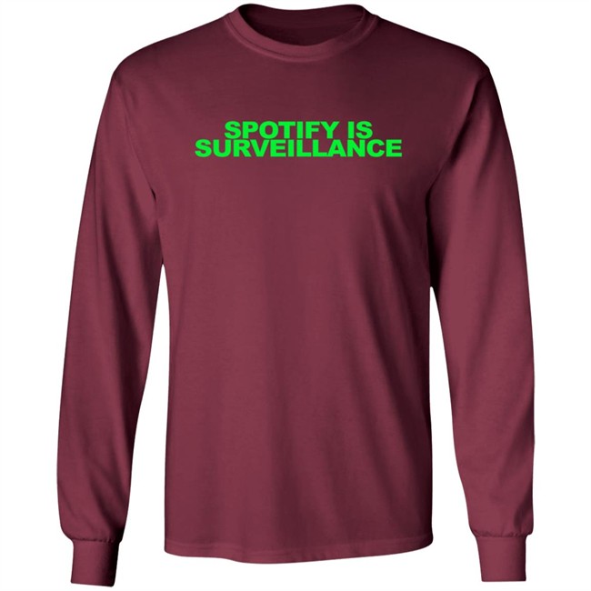 Spotify is Surveillance Shirt Spotify is Surveillance Shirt