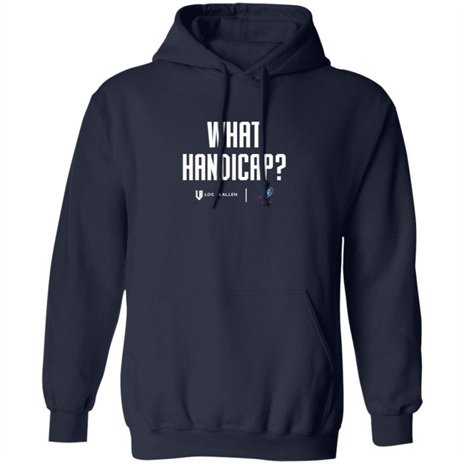Logan Allen Foundation What Handicap WHT Shirt Logan Allen Foundation What Handicap WHT Shirt
