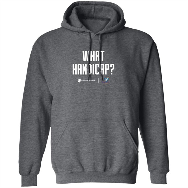 Logan Allen Foundation What Handicap WHT Shirt Logan Allen Foundation What Handicap WHT Shirt