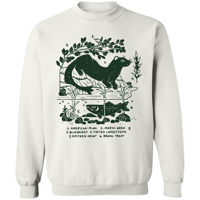 Limited Edition nepeteaa Camp Mustelid Taxonomy Shirt Limited Edition nepeteaa Camp Mustelid Taxonomy Shirt