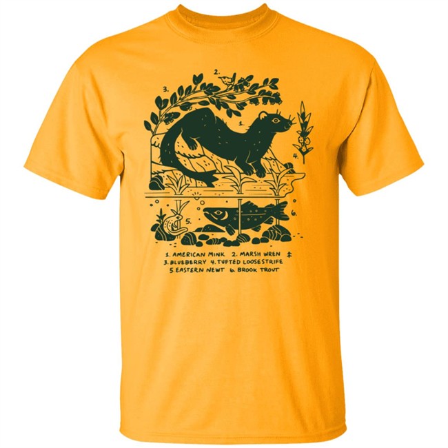 Limited Edition nepeteaa Camp Mustelid Taxonomy Shirt Limited Edition nepeteaa Camp Mustelid Taxonomy Shirt