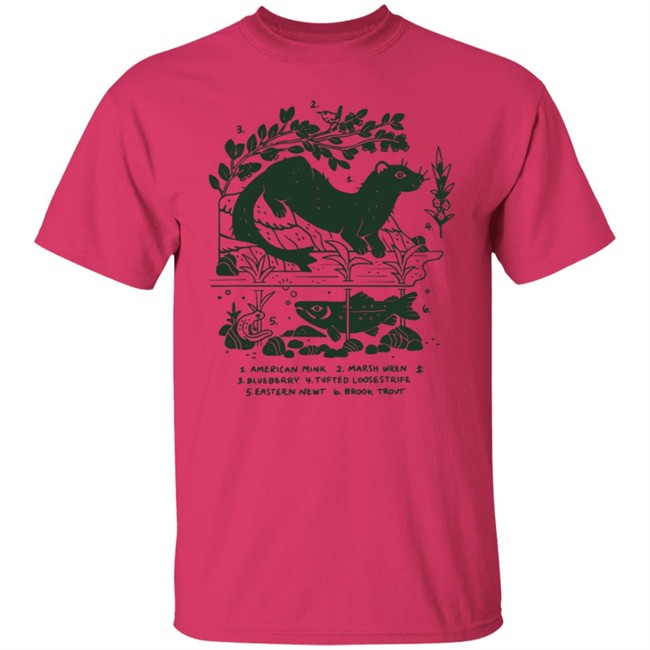 Limited Edition nepeteaa Camp Mustelid Taxonomy Shirt Limited Edition nepeteaa Camp Mustelid Taxonomy Shirt