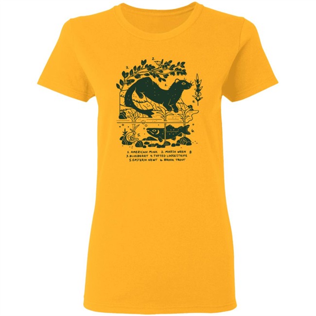 Limited Edition nepeteaa Camp Mustelid Taxonomy Shirt Limited Edition nepeteaa Camp Mustelid Taxonomy Shirt