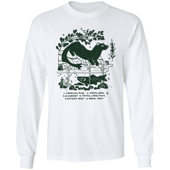 Limited Edition nepeteaa Camp Mustelid Taxonomy Shirt Limited Edition nepeteaa Camp Mustelid Taxonomy Shirt