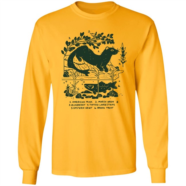 Limited Edition nepeteaa Camp Mustelid Taxonomy Shirt Limited Edition nepeteaa Camp Mustelid Taxonomy Shirt