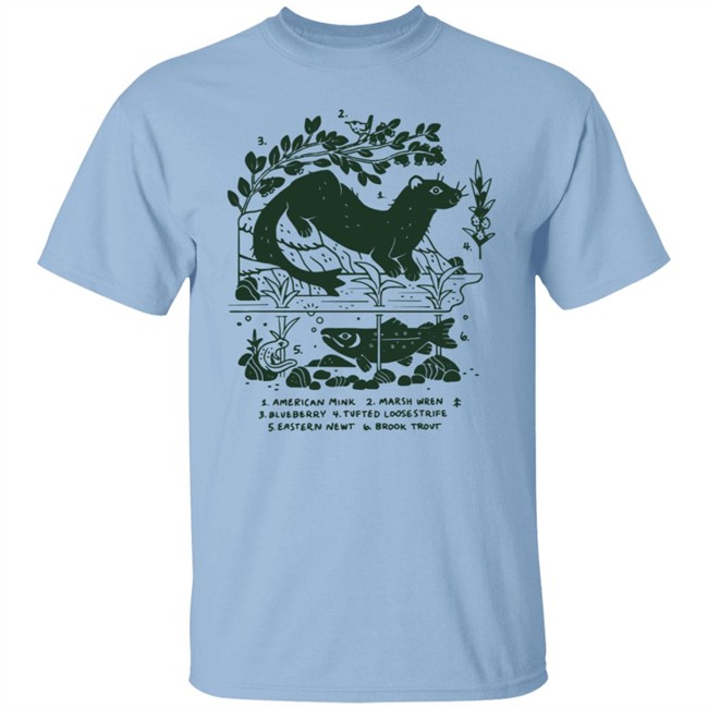 Limited Edition nepeteaa Camp Mustelid Taxonomy Shirt Limited Edition nepeteaa Camp Mustelid Taxonomy Shirt
