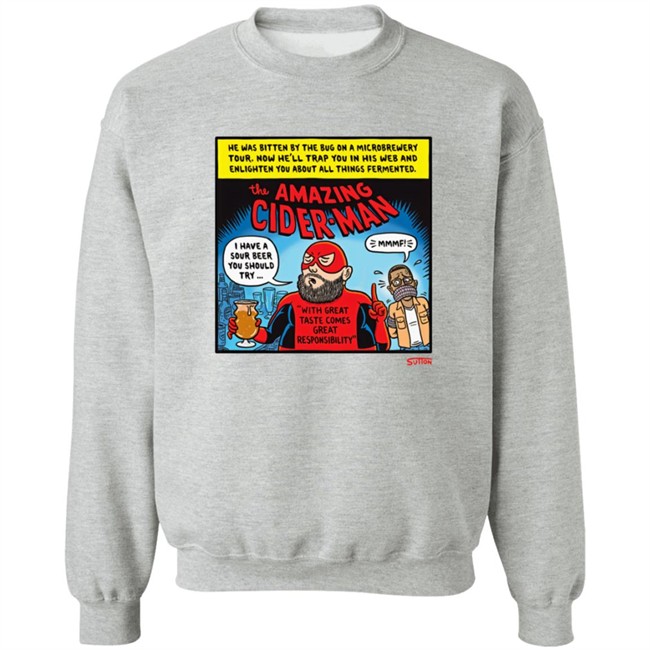 Limited Edition Ward Sutton The Amazing Cider Shirt Limited Edition Ward Sutton The Amazing Cider Shirt