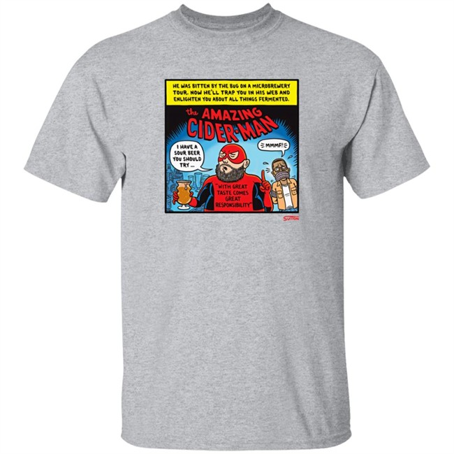 Limited Edition Ward Sutton The Amazing Cider Shirt Limited Edition Ward Sutton The Amazing Cider Shirt