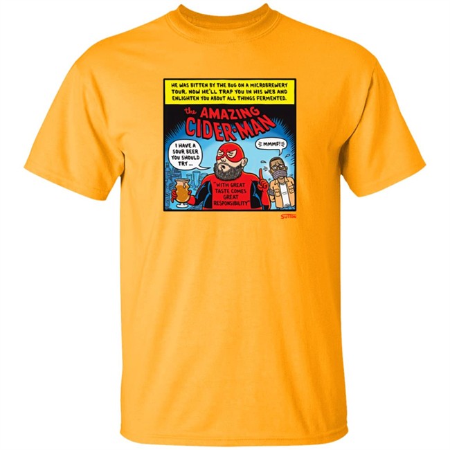 Limited Edition Ward Sutton The Amazing Cider Shirt Limited Edition Ward Sutton The Amazing Cider Shirt