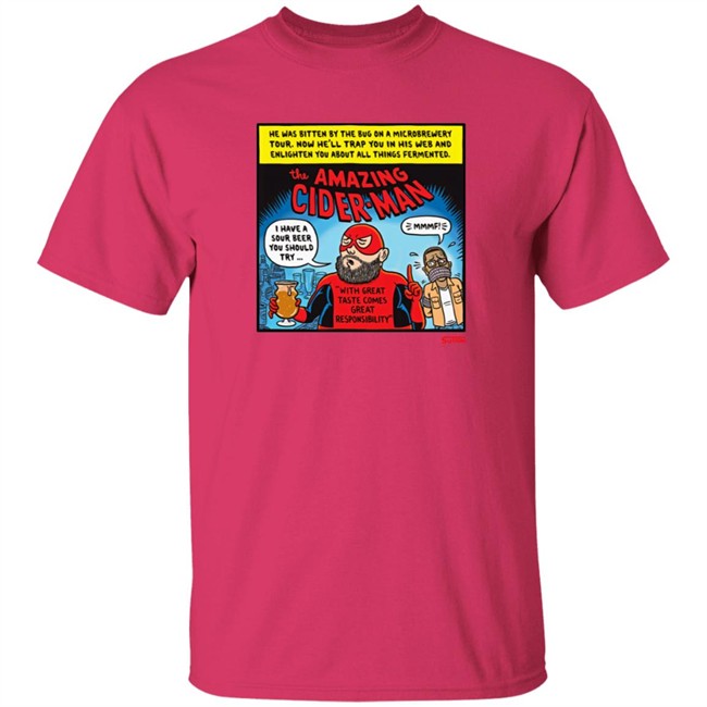 Limited Edition Ward Sutton The Amazing Cider Shirt Limited Edition Ward Sutton The Amazing Cider Shirt