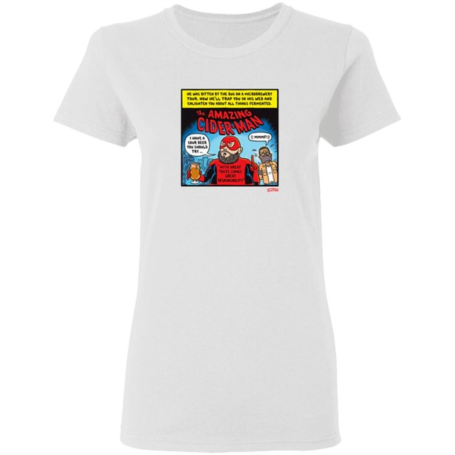Limited Edition Ward Sutton The Amazing Cider Shirt Limited Edition Ward Sutton The Amazing Cider Shirt