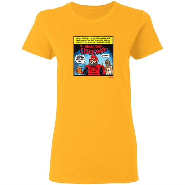 Limited Edition Ward Sutton The Amazing Cider Shirt Limited Edition Ward Sutton The Amazing Cider Shirt