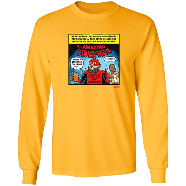 Limited Edition Ward Sutton The Amazing Cider Shirt Limited Edition Ward Sutton The Amazing Cider Shirt
