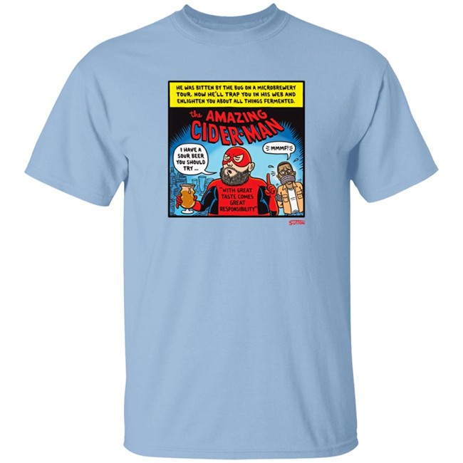 Limited Edition Ward Sutton The Amazing Cider Shirt Limited Edition Ward Sutton The Amazing Cider Shirt