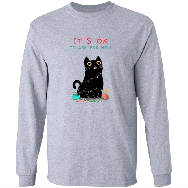 Limited Edition Little Siha It's OK To Ask For Help Meg Turney Sweatshirt Limited Edition Little Siha It's OK To Ask For Help Meg Turney Sweatshirt