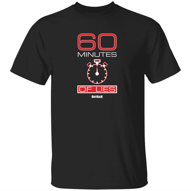 Limited Edition DeSantis 60 Minutes Of Lies Shirt