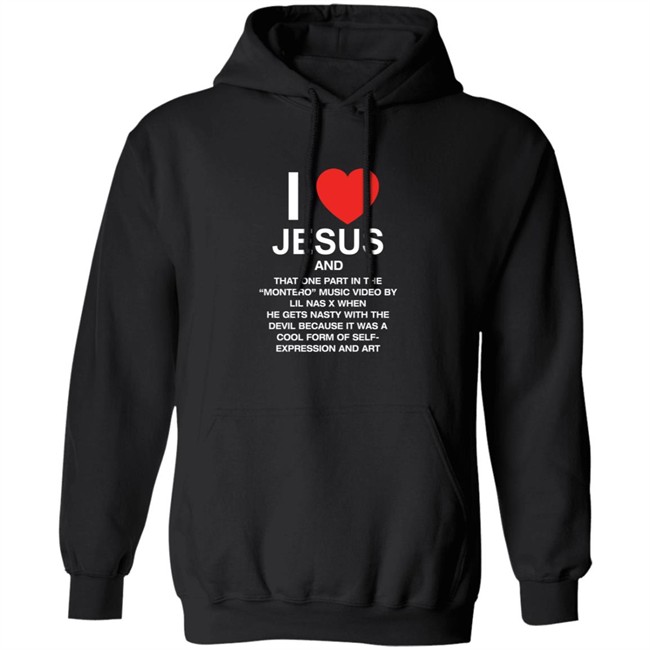 Pizzaslime Store Merch I Love Jesus And Montero By Lil Nas X Shirt Pizzaslime Store Merch I Love Jesus And Montero By Lil Nas X Shirt