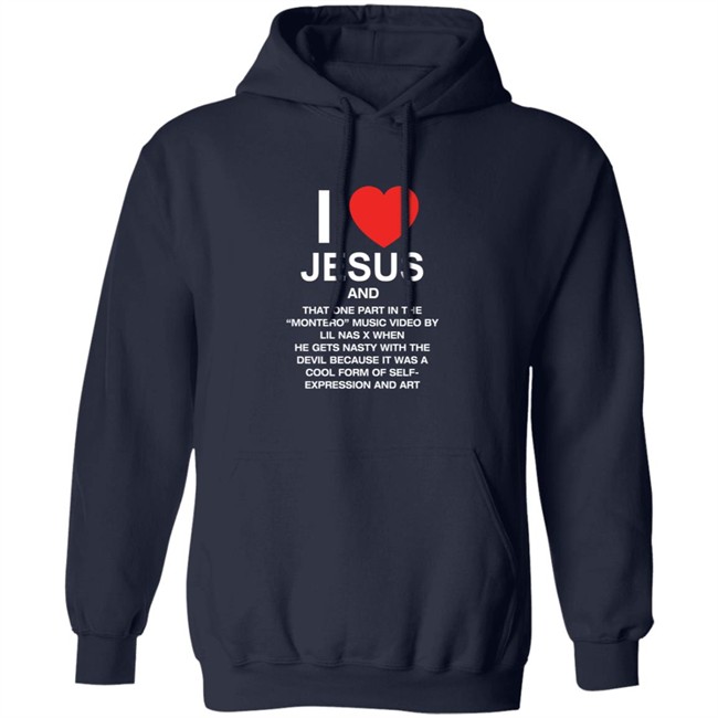 Pizzaslime Store Merch I Love Jesus And Montero By Lil Nas X Shirt Pizzaslime Store Merch I Love Jesus And Montero By Lil Nas X Shirt
