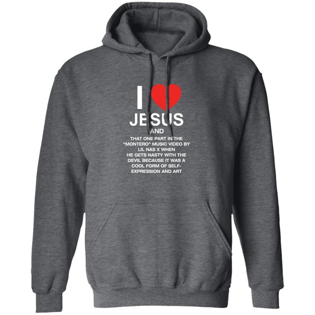 Pizzaslime Store Merch I Love Jesus And Montero By Lil Nas X Shirt Pizzaslime Store Merch I Love Jesus And Montero By Lil Nas X Shirt