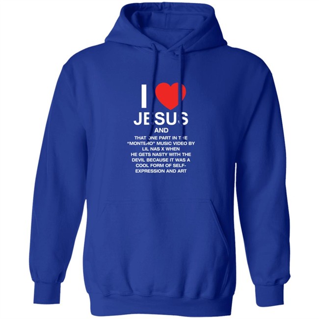 Pizzaslime Store Merch I Love Jesus And Montero By Lil Nas X Shirt Pizzaslime Store Merch I Love Jesus And Montero By Lil Nas X Shirt