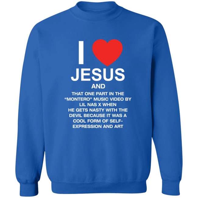 Pizzaslime Store Merch I Love Jesus And Montero By Lil Nas X Shirt Pizzaslime Store Merch I Love Jesus And Montero By Lil Nas X Shirt