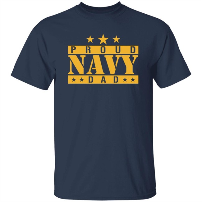 Proud Navy Dad T Shirt