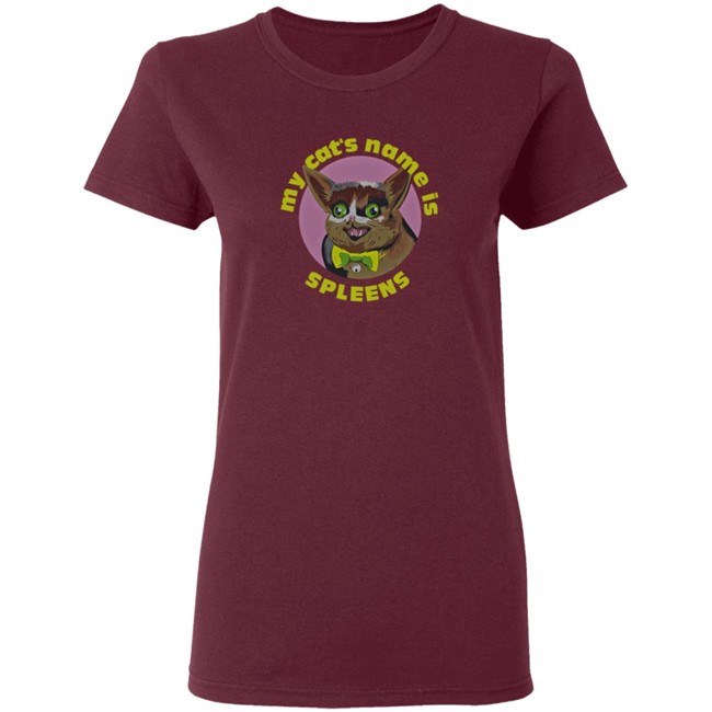Graystillplays My Cats Name Is Spleens T Shirt Graystillplays My Cats Name Is Spleens T Shirt
