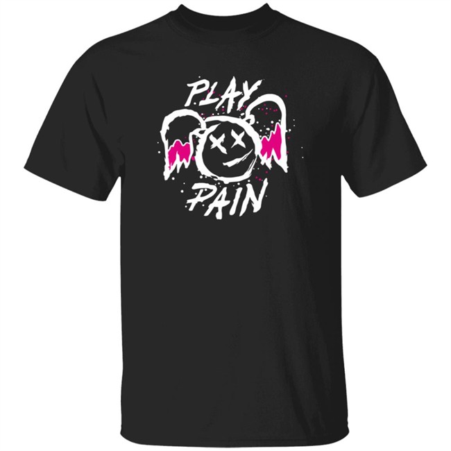 Limited Edition Alexa Biss Play Pain Smiley Shirt