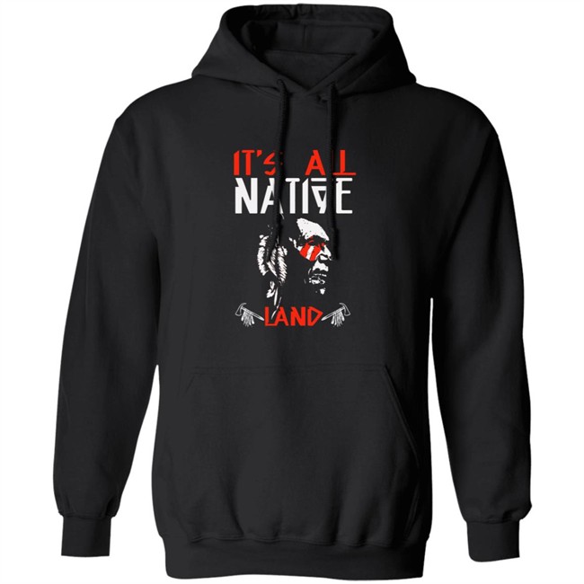 Limited Edition Its All Native Land Native American Tri-blend T Shirt Limited Edition Its All Native Land Native American Tri-blend T Shirt