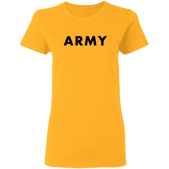 OTK Network Army Logo Core Zack Asmon Gold T Shirt OTK Network Army Logo Core Zack Asmon Gold T Shirt