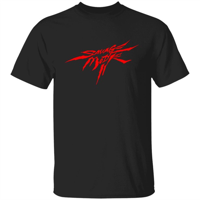 21 Savage Merch Savage Mode II Logo Shirt