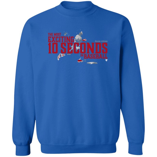 10 Seconds Ozzie Albies T Shirt Breakingt 10 Seconds Ozzie Albies T Shirt Breakingt