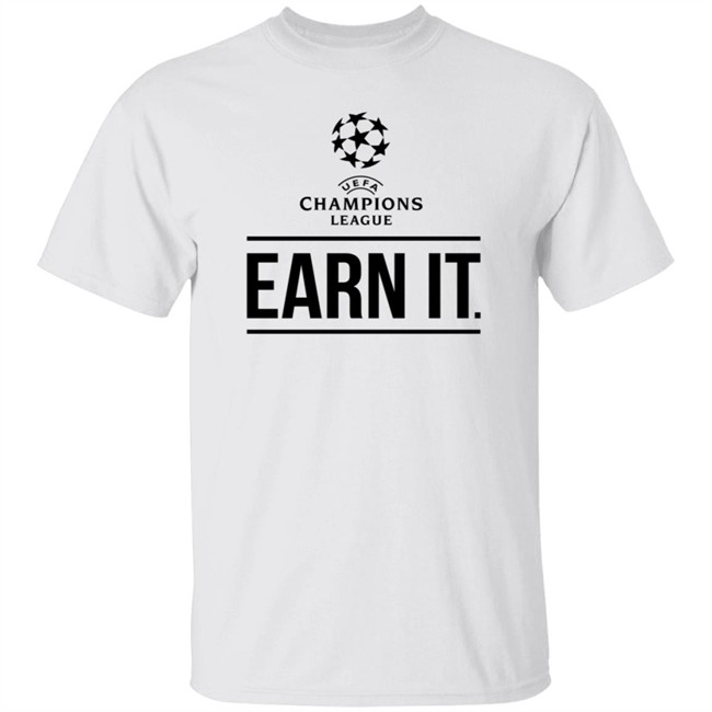 Earn It Champion League Leeds United Shirt