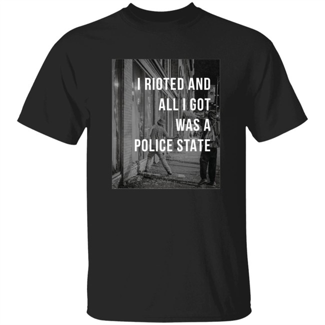 Luke Rudkowski I Rioted And All I Got Was A Police State Shirt