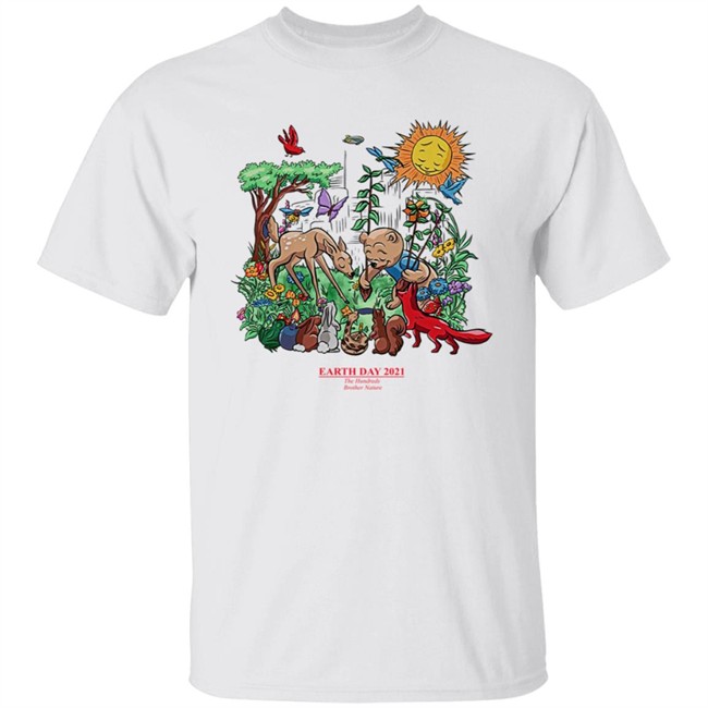 The Hundreds Earth Day Brother Nature T Shirt