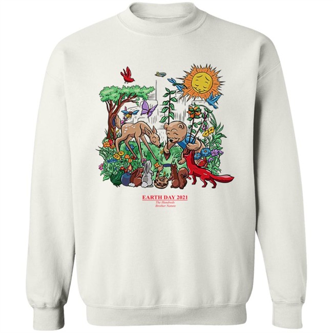 The Hundreds Earth Day Brother Nature T Shirt The Hundreds Earth Day Brother Nature T Shirt