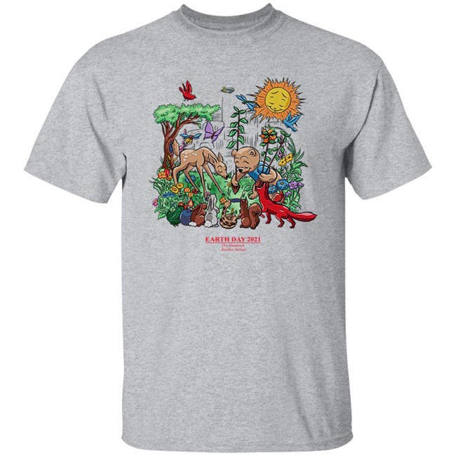 The Hundreds Earth Day Brother Nature T Shirt The Hundreds Earth Day Brother Nature T Shirt