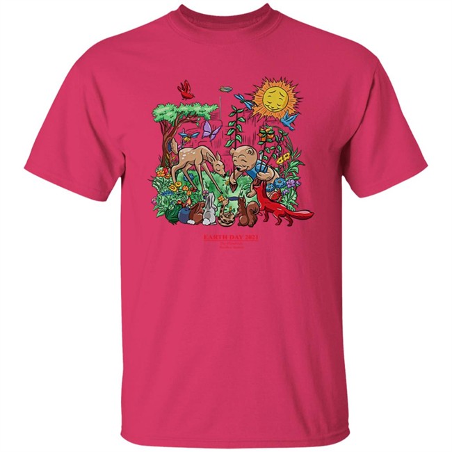 The Hundreds Earth Day Brother Nature T Shirt The Hundreds Earth Day Brother Nature T Shirt